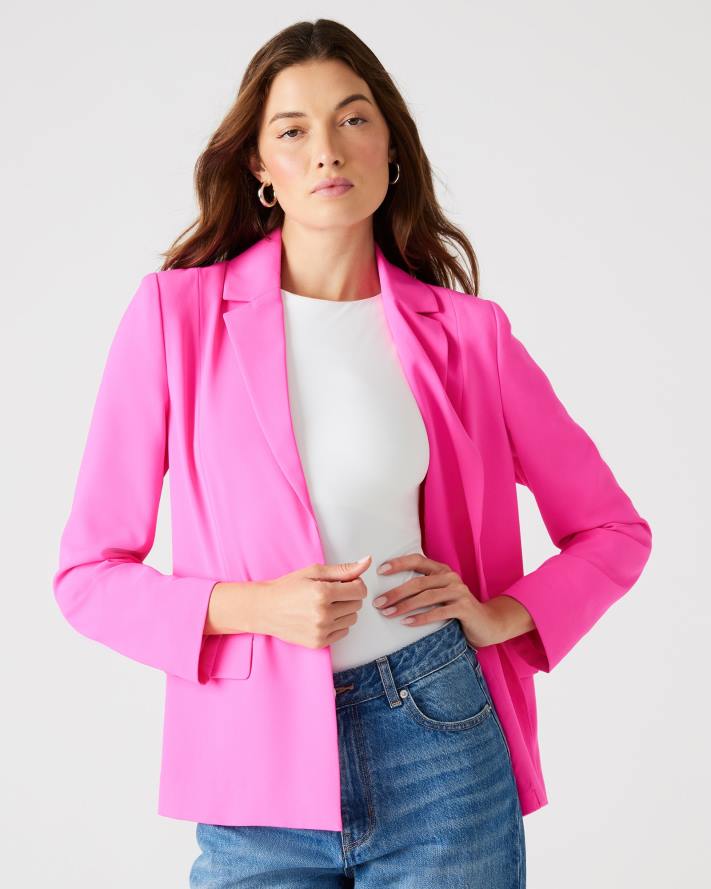 Steve Madden dragen vrouwen Payton-blazer felroze 2D2L573 - Klik op de afbeelding om het venster te sluiten