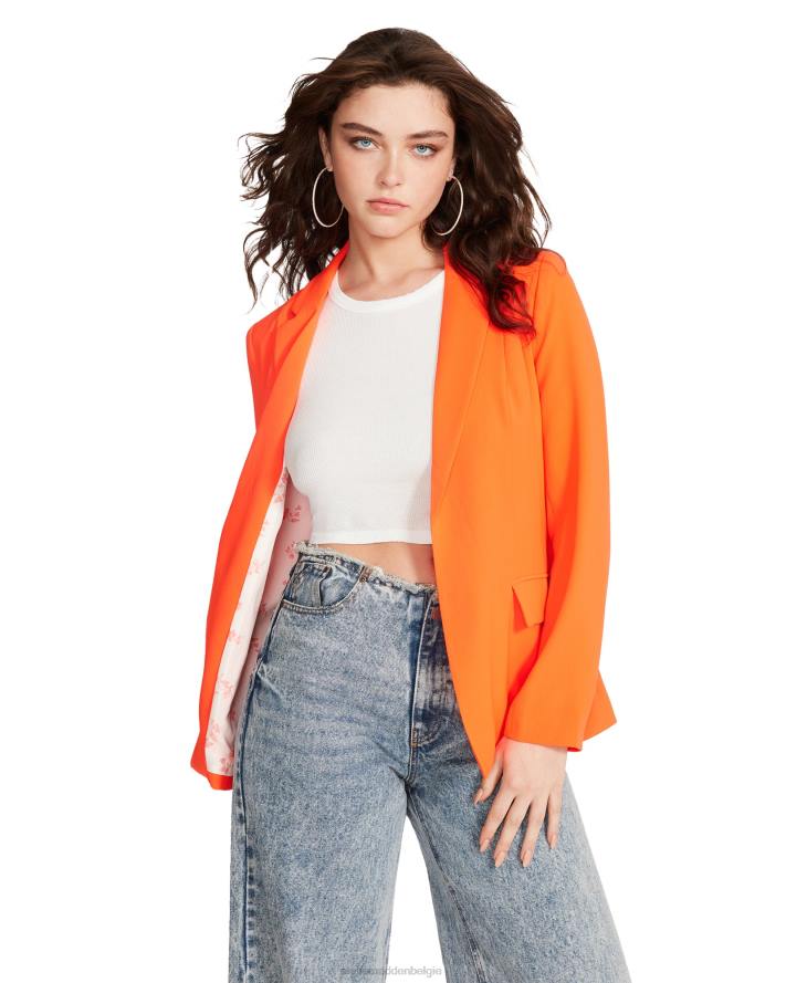 Steve Madden dragen vrouwen Payton-blazer oranje 2D2L630 - Klik op de afbeelding om het venster te sluiten