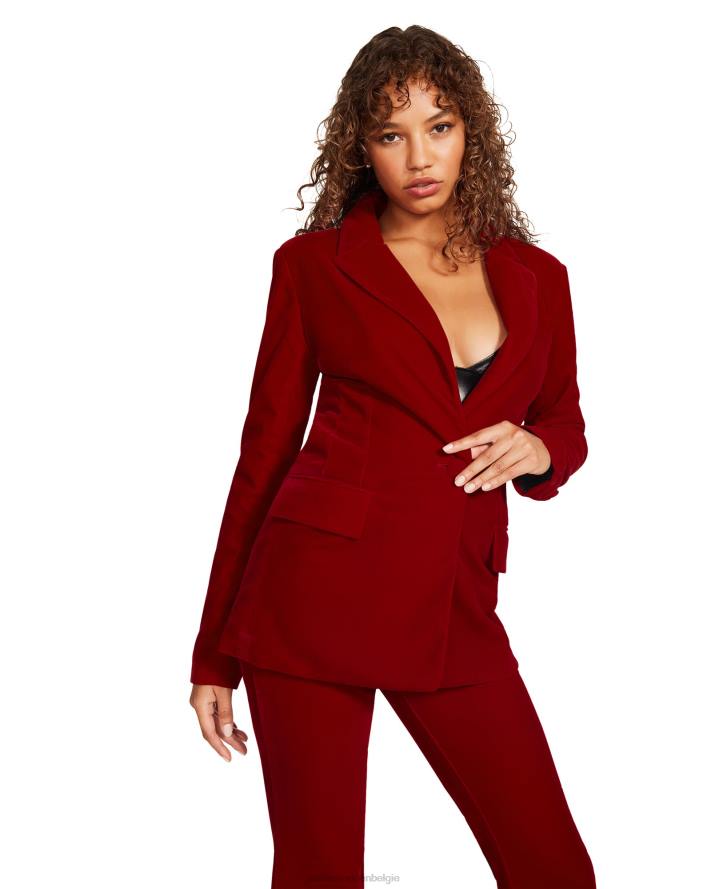 Steve Madden dragen vrouwen harlow blazer rood 2D2L601 - Klik op de afbeelding om het venster te sluiten