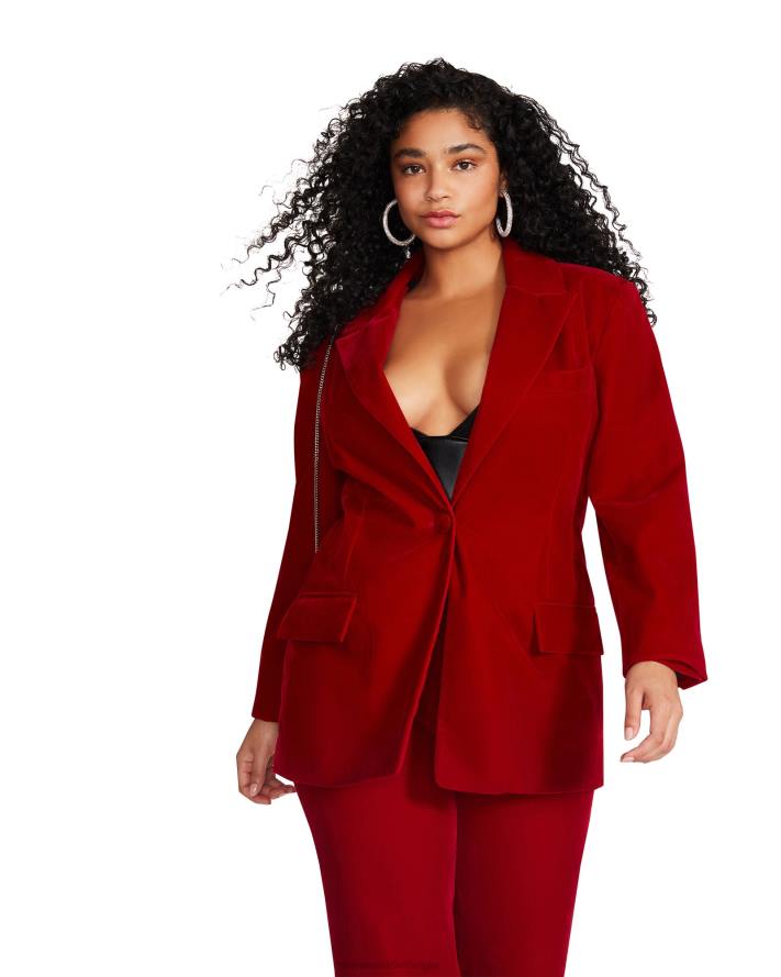 Steve Madden dragen vrouwen harlow blazer rood 2D2L601