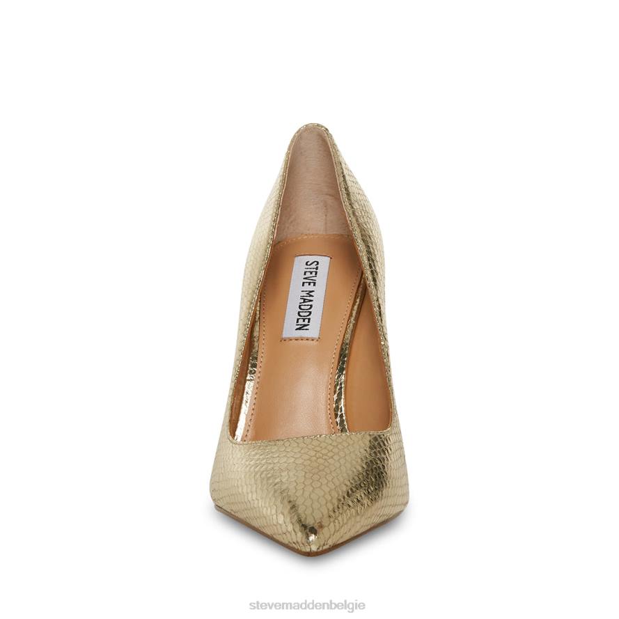 Steve Madden schoenen vrouwen Evelyn gouden slang 2D2L554