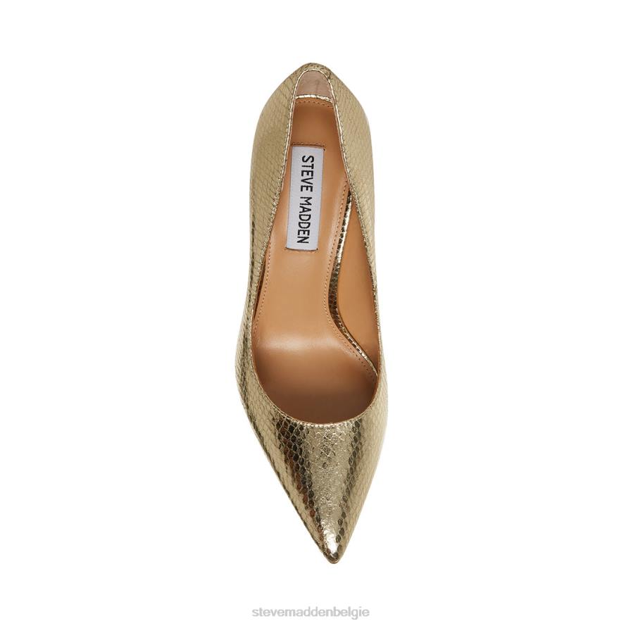 Steve Madden schoenen vrouwen Evelyn gouden slang 2D2L554