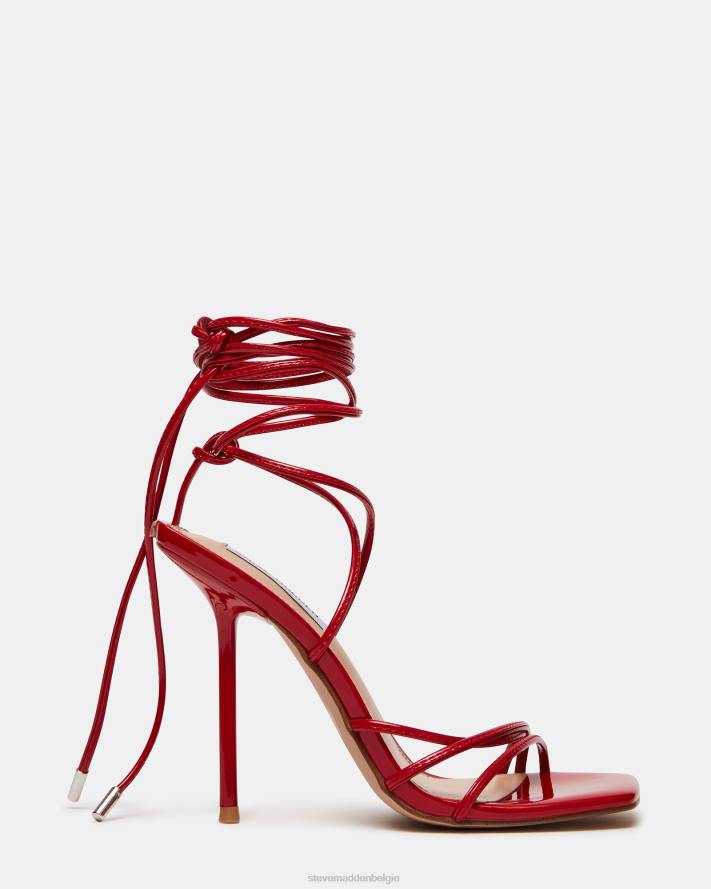 Steve Madden schoenen vrouwen evita rood patent 2D2L506 - Klik op de afbeelding om het venster te sluiten