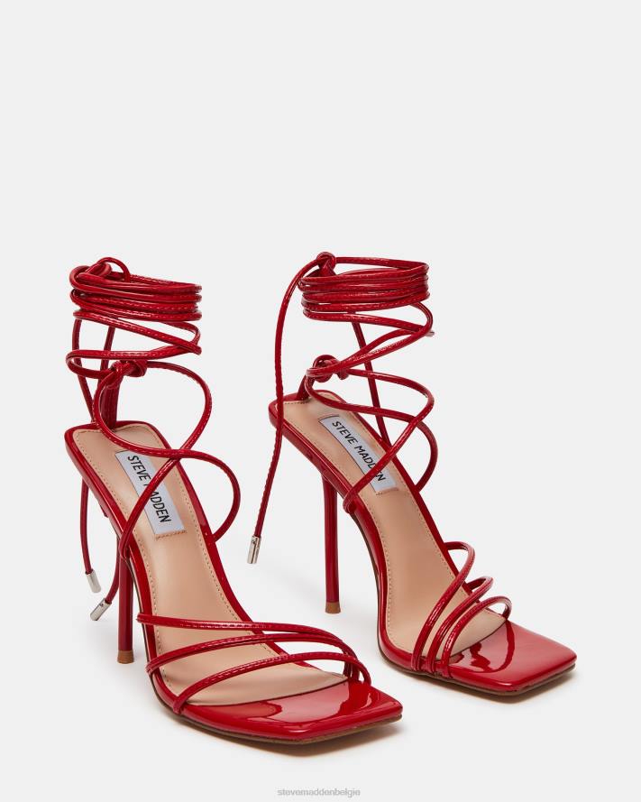 Steve Madden schoenen vrouwen evita rood patent 2D2L506