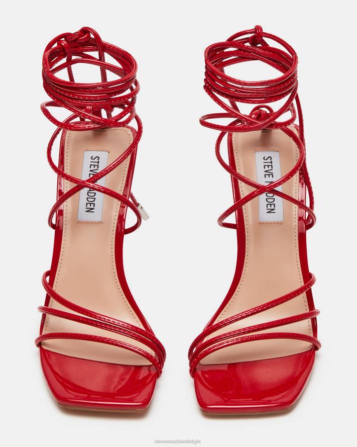 Steve Madden schoenen vrouwen evita rood patent 2D2L506