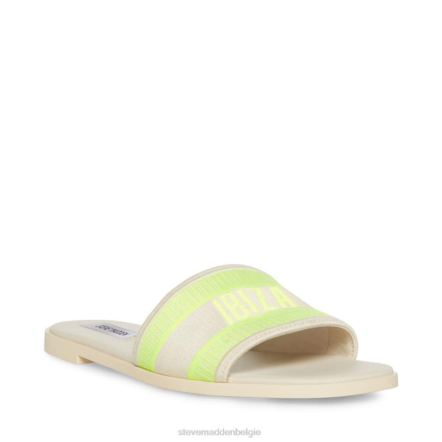 Steve Madden schoenen vrouwen Knox geel neon 2D2L182