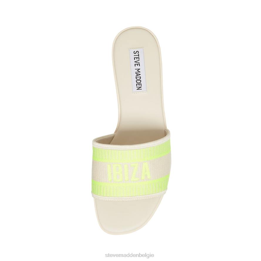 Steve Madden schoenen vrouwen Knox geel neon 2D2L182