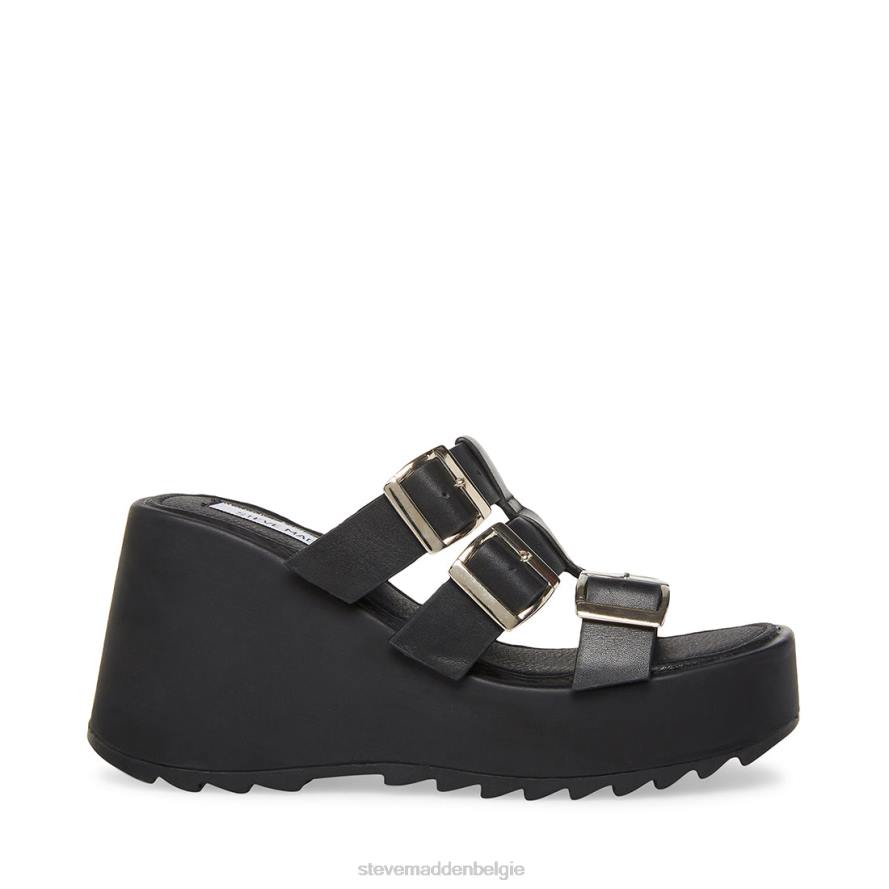 Steve Madden schoenen vrouwen doorboren zwart leer 2D2L207