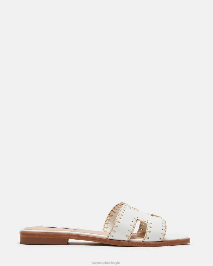 Steve Madden schoenen vrouwen hadyn geweven wit leer 2D2L31